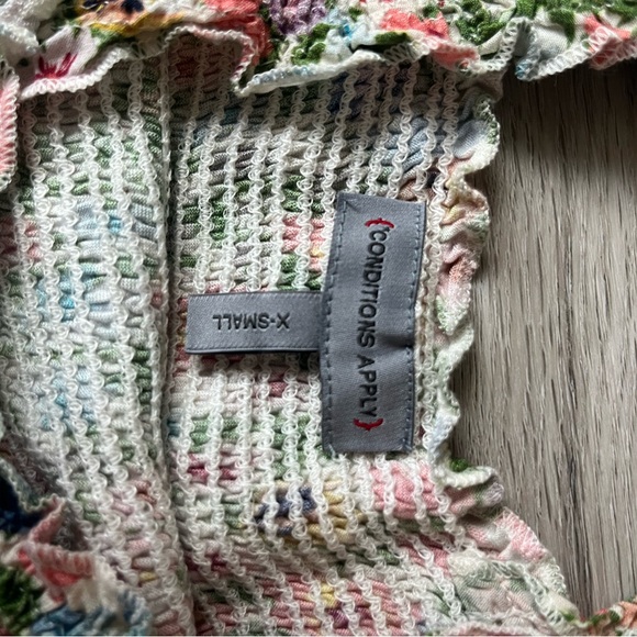 Anthropologie Smocked Babydoll Tank Small - Picture 4 of 4